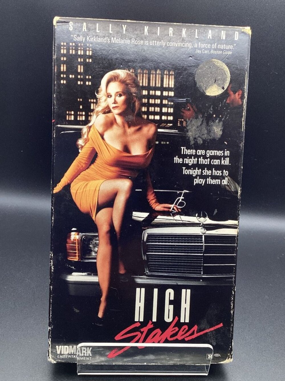 High Stakes (VHS Tape 1989) Sally Kirkland - Vidmark Erotic Thriller Movie